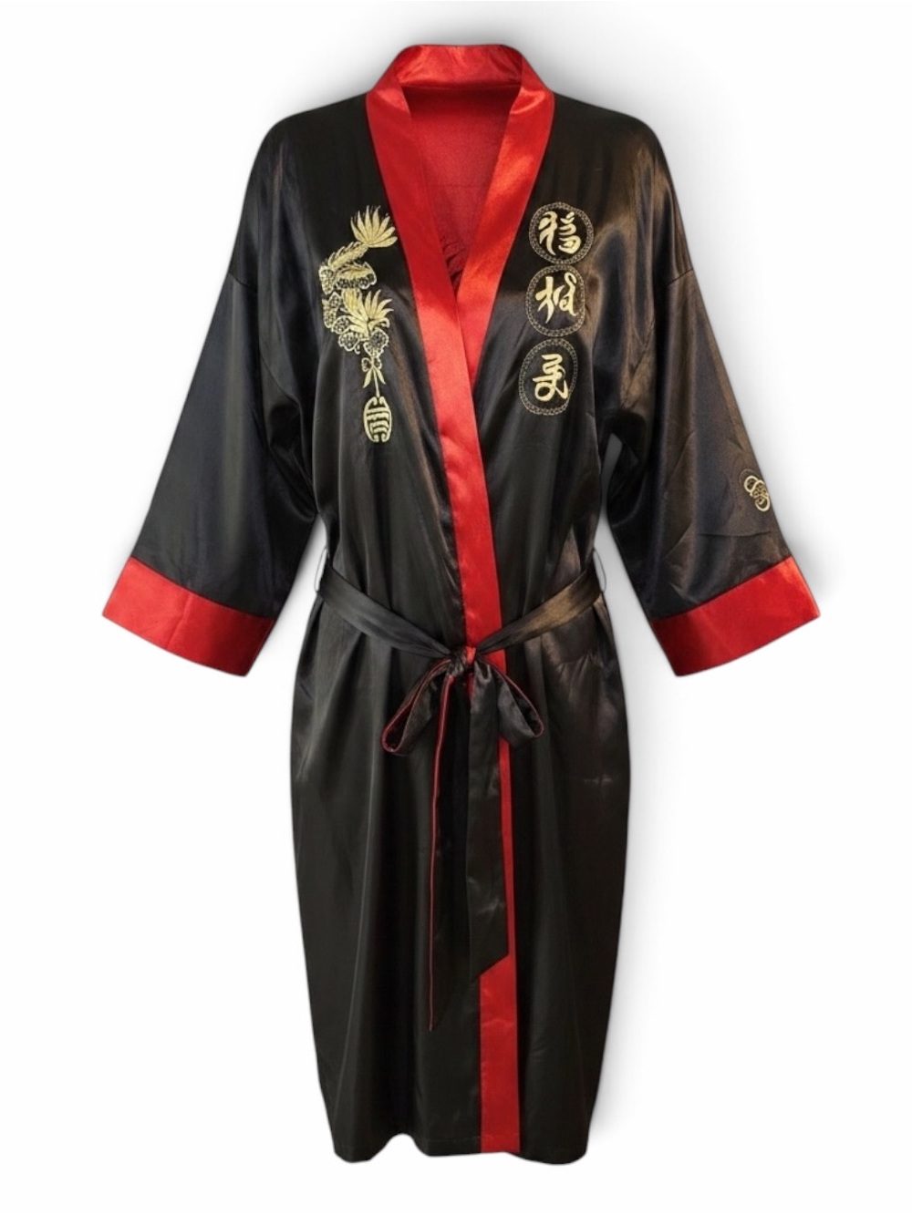 Vintage reversible kimono robe